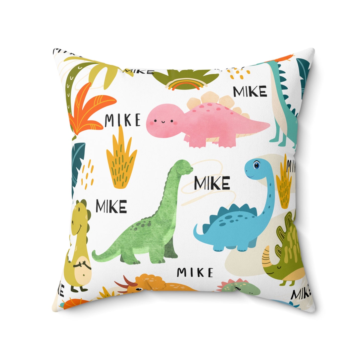 π¦ Personalized Dino Name Pillow π¦ β Fun, Cozy & Customizable for Kids!