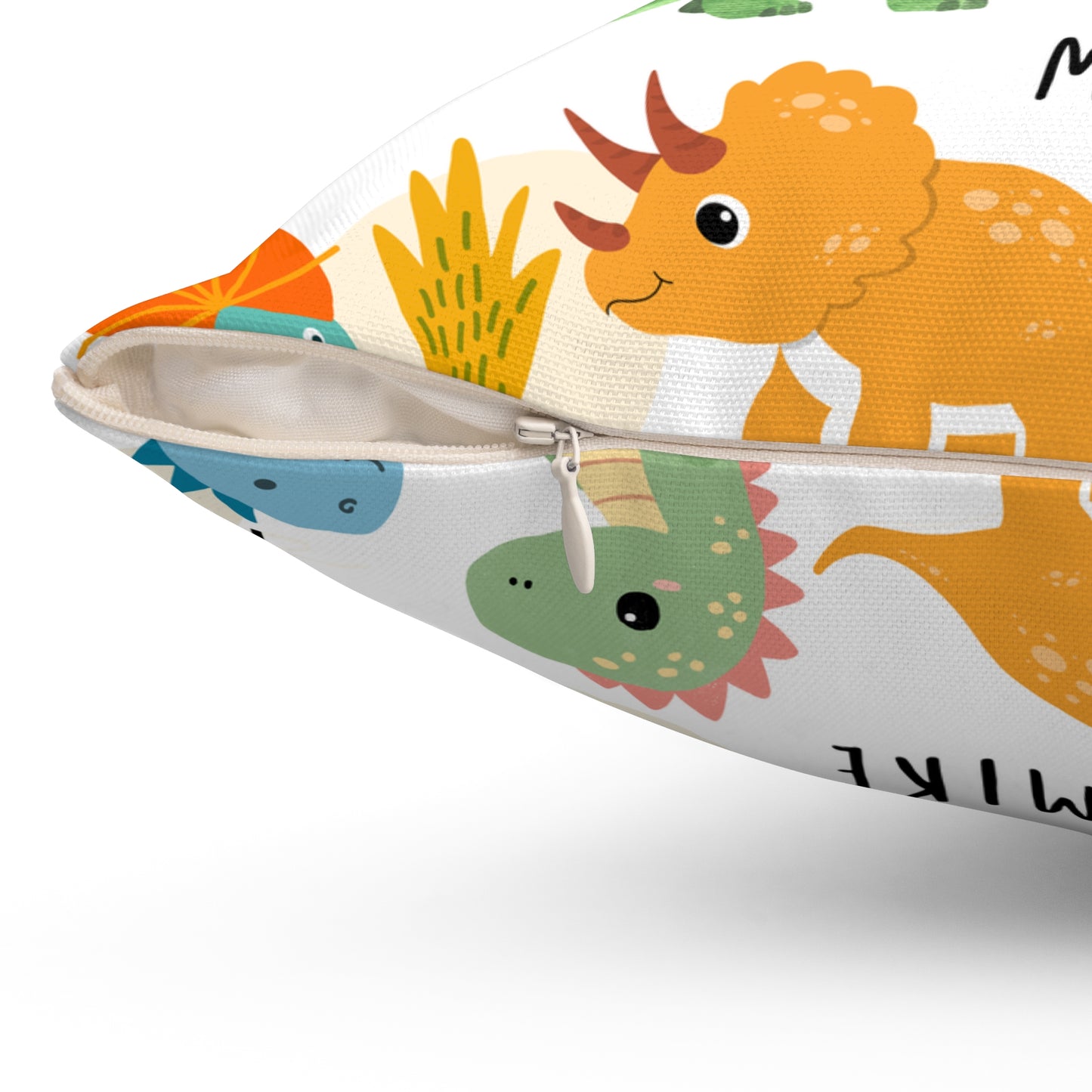π¦ Personalized Dino Name Pillow π¦ β Fun, Cozy & Customizable for Kids!