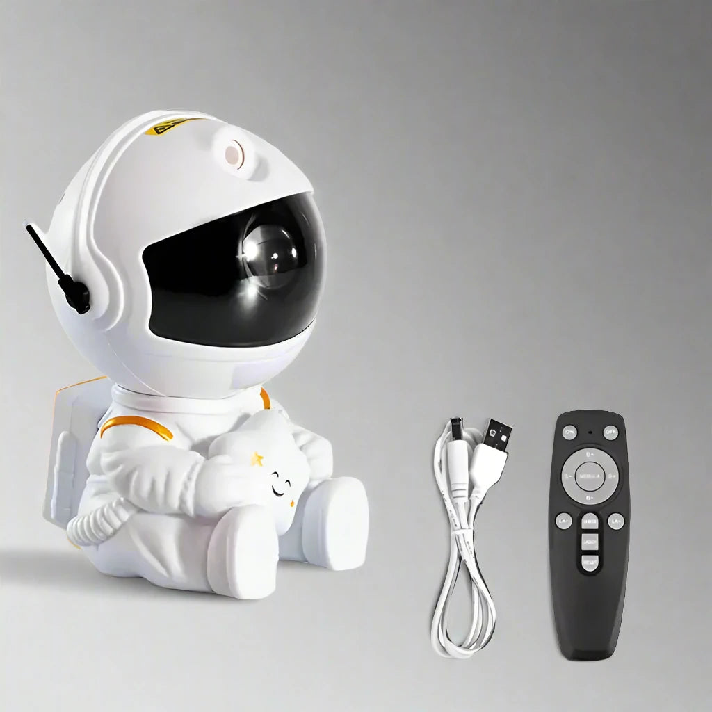 Astronaut Star Galaxy Night Light Projector
