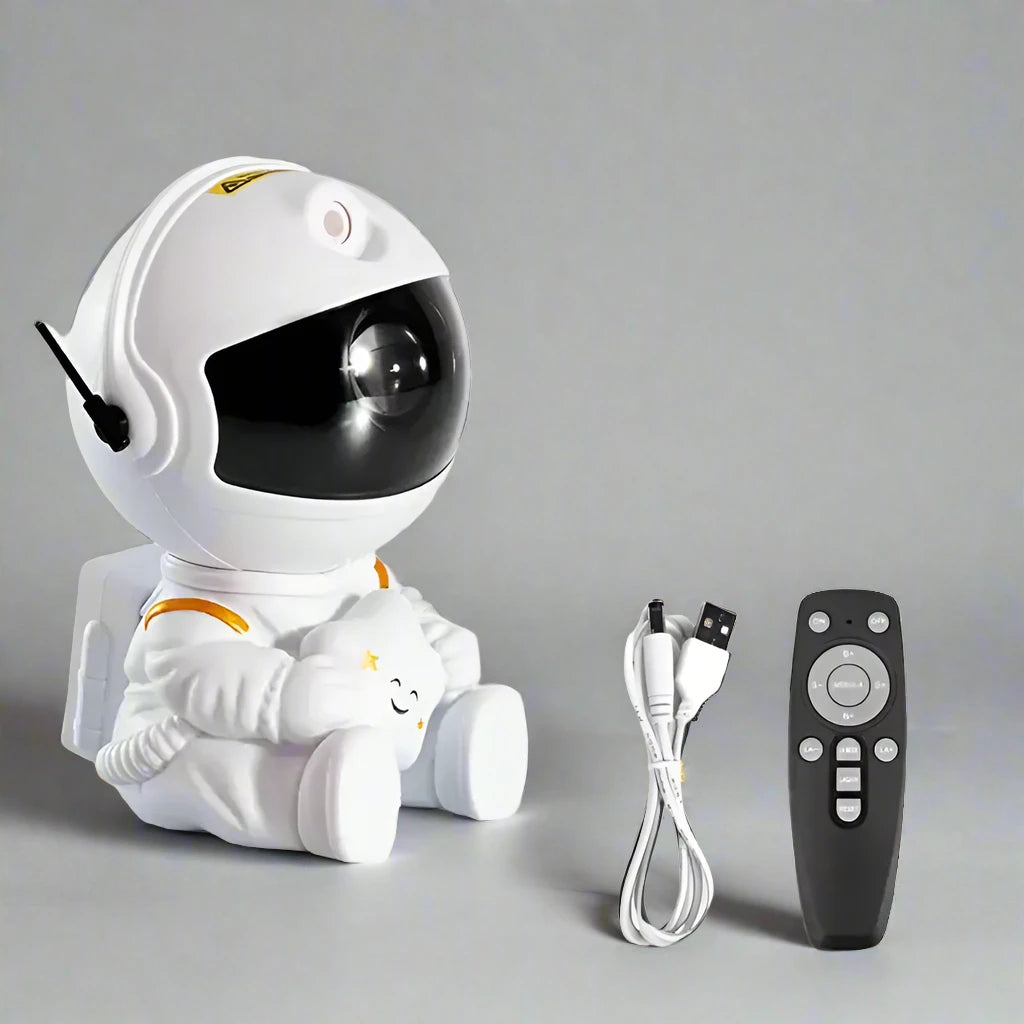Astronaut Star Galaxy Night Light Projector